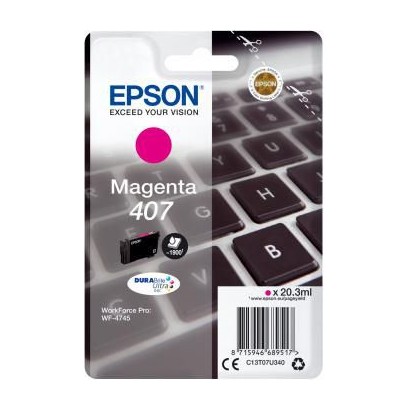 C13T07U340 C13T07U340 Epson Wf-4745 Ink Cartridge 1 Pc(S) Original High (Xl) Yield Magenta