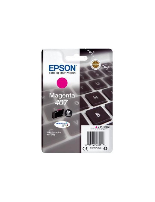 C13T07U340 C13T07U340 Epson Wf-4745 Ink Cartridge 1 Pc(S) Original High (Xl) Yield Magenta