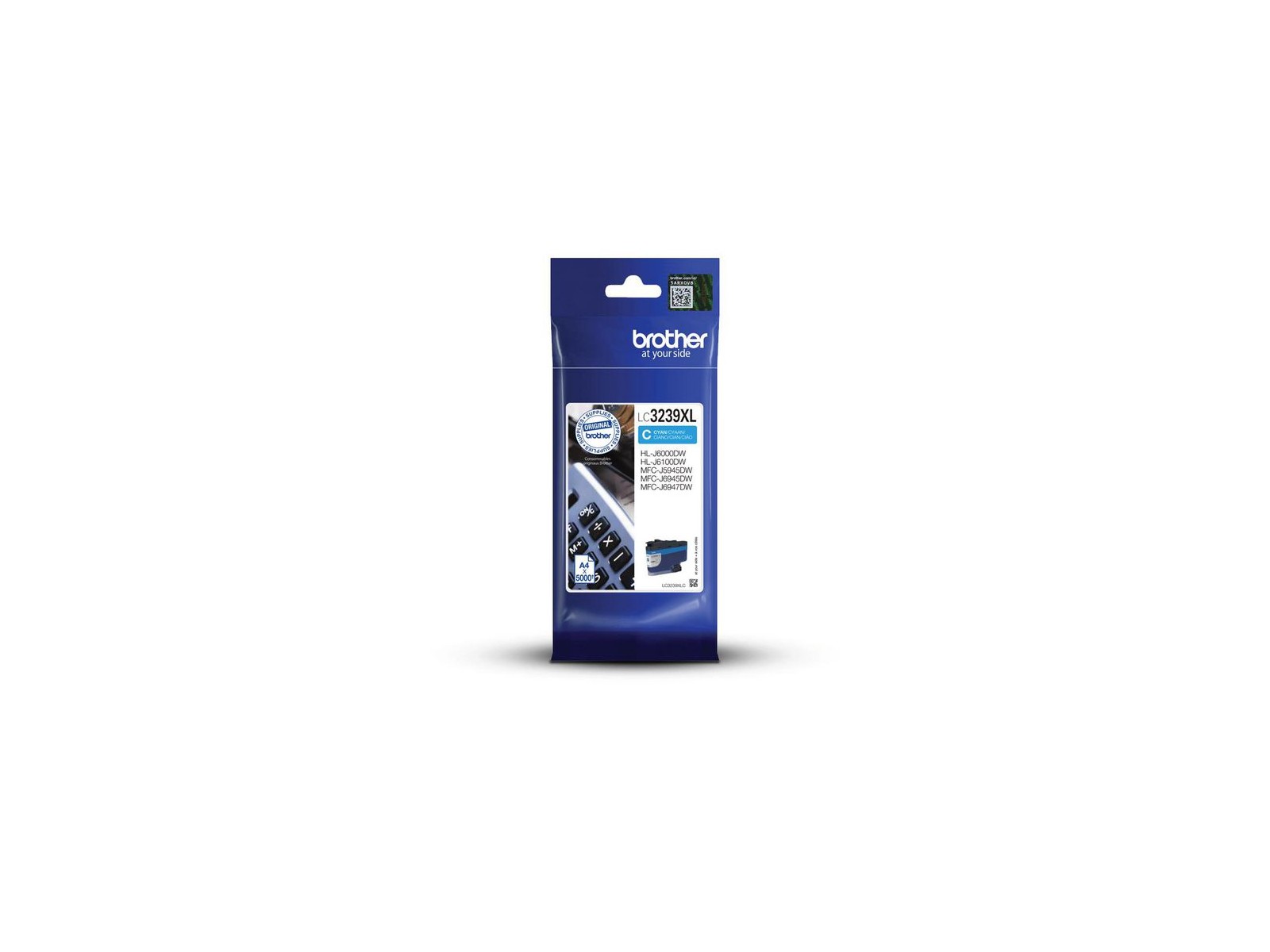 LC3239XLC LC3239XLC Brother Lc-3239Xlc Ink Cartridge 1 Pc(S) Original High (Xl) Yield Cyan