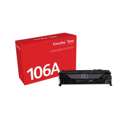 006R04525 006R04525 Xerox Everyday Black Toner Compatible With Hp 106A (W1106A), Standard Yield