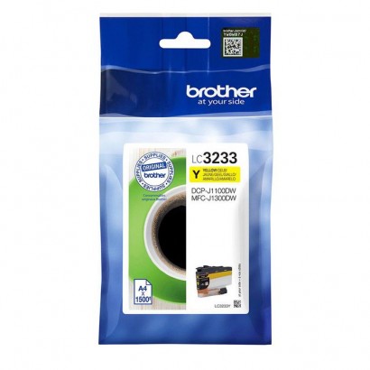 LC3233Y LC3233Y Brother Lc-3233Y Ink Cartridge 1 Pc(S) Original Standard Yield Yellow