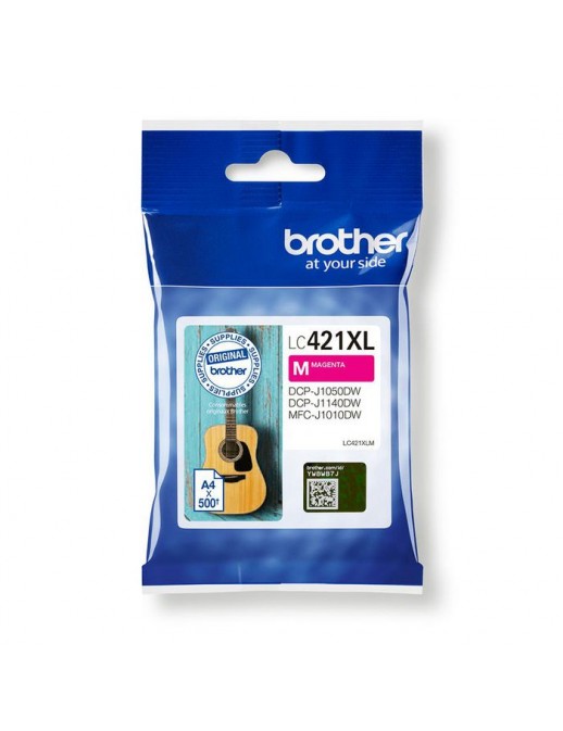 LC421XLM LC421XLM Brother Lc-421Xlm Ink Cartridge 1 Pc(S) Original High (Xl) Yield Magenta