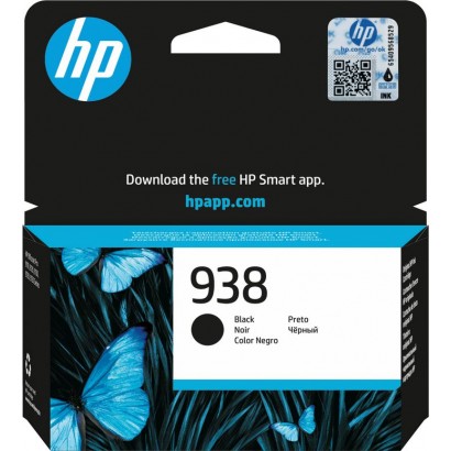 4S6X8PE 4S6X8PE HP 938 Black Original Ink Cartridge