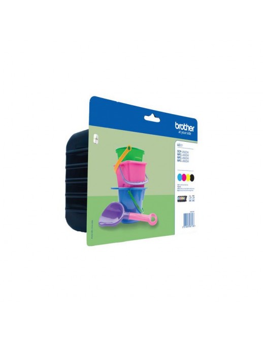 LC-221VALBPDR LC-221VALBPDR Brother Ink Cartridge 4 Pc(S) Original Black, Cyan, Magenta, Yellow