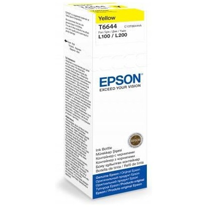 C13T66444A C13T66444A Epson T6644 Yellow Ink Bottle 70Ml