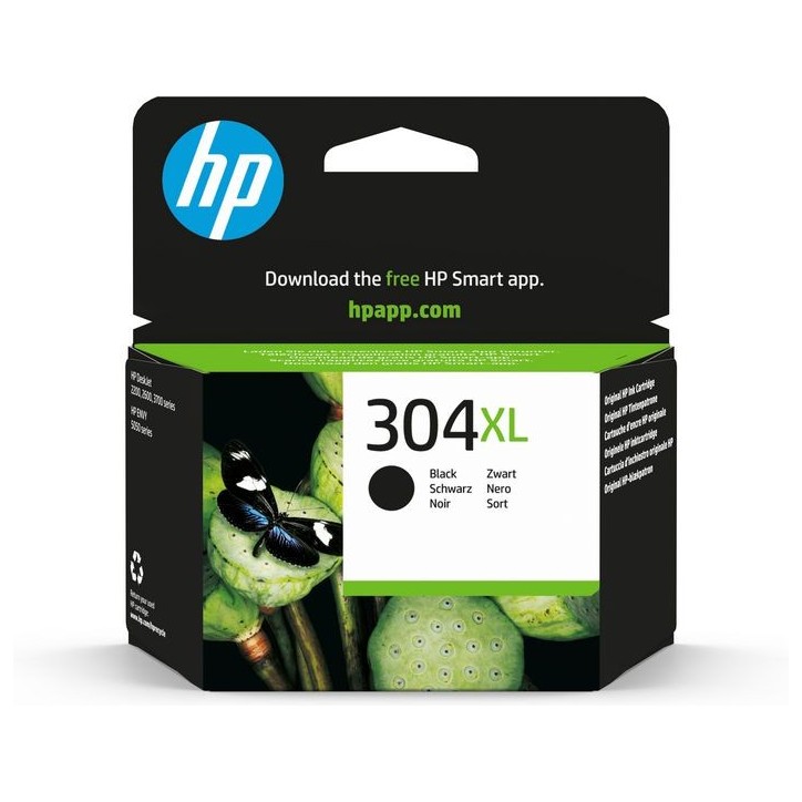 N9K08AEBA3 HP 304Xl Black Original Ink Cartridge