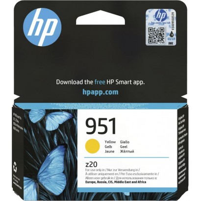 CN052AE#BGY CN052AEBGY HP 951 Yellow Original Ink Cartridge