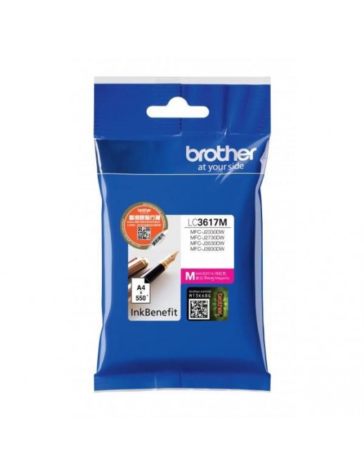 LC3617M LC3617M Brother Lc-3617M Ink Cartridge 1 Pc(S) Original Standard Yield Magenta