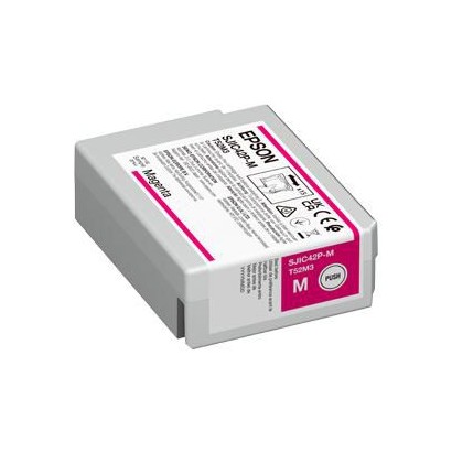 C13T52M340 C13T52M340 Epson Sjic42P-M Ink Cartridge 1 Pc(S) Compatible Magenta