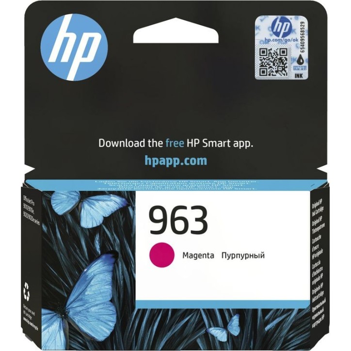 3JA24AEBGY HP 963 Magenta Original Ink Cartridge 3JA24AEBGY HP 963 Magenta Original Ink Cartridge
