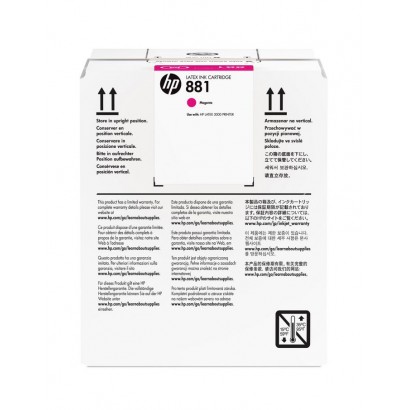 CR332A CR332A HP 881 5-liter Magenta Latex Ink Cartridge