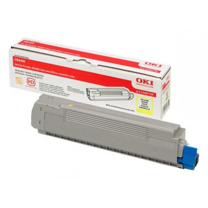 43487709 43487709 OKI Toner Cartridge 1 Pc(S) Original Yellow