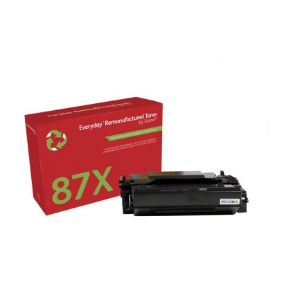 006R03550 006R03550 Xerox Ay Remanufactured Everyday Black Remanufactured Toner By Xerox Replaces Hp 87X (Cf287X), High Capacity