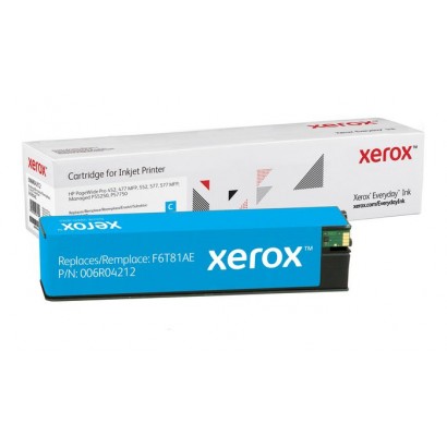006R04212 006R04212 Xerox Everyday Cyan Pagewide Cartridge Compatible With Hp 972X (F6T81Ae), High Yield