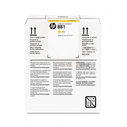 CR333A CR333A HP 881 5-Liter Yellow Latex Ink Cartridge