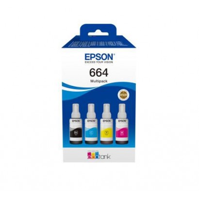C13T66464A C13T66464A Epson Ink Cartridge 4 Pc(S) Compatible Black, Cyan, Magenta, Yellow