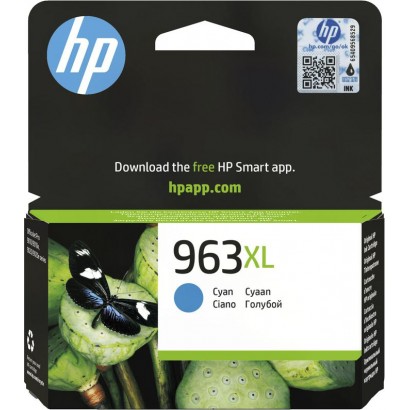 3JA27AE#BGY 3JA27AEBGY HP 963Xl High Yield Cyan Original Ink Cartridge