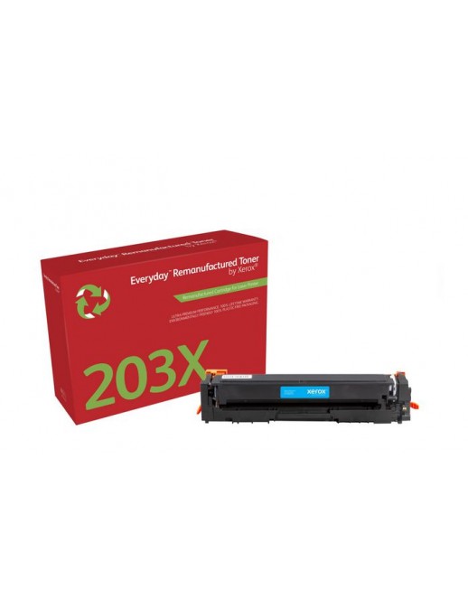 006R03621 006R03621 Xerox Ay Remanufactured Everyday Cyan Remanufactured Toner By Xerox Replaces Hp 203X (Cf541X), High Capacity