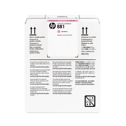 CR336A CR336A HP 881 5-liter Light Magenta Latex Ink Cartridge