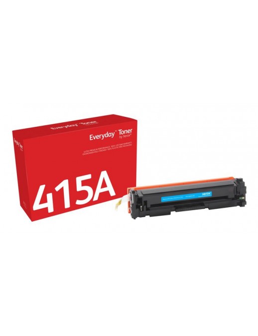 006R04185 006R04185 Xerox Everyday Cyan Toner Compatible With Hp 415A (W2031A), Standard Yield