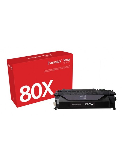 006R03647 006R03647 Xerox Everyday Black Toner Compatible With Hp 80X (Cf280X), Extra High Yield