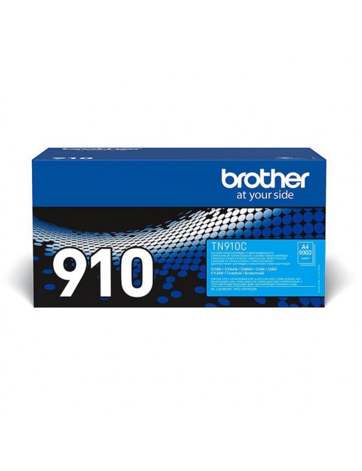 TN-910C TN-910C Brother Toner Cartridge 1 Pc(S) Original Cyan