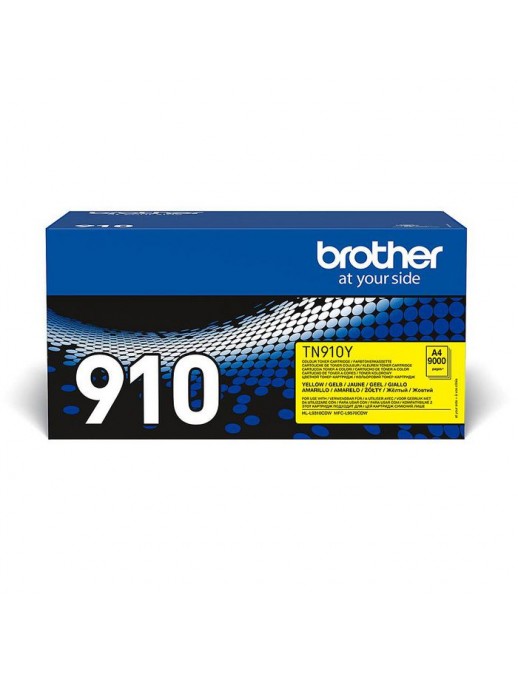 TN-910Y TN-910Y Brother Toner Cartridge 1 Pc(S) Original Yellow