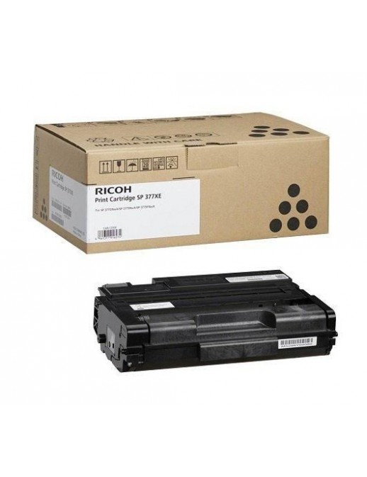 408162 408162 Ricoh Sp 377Xe Toner Cartridge 1 Pc(S) Original Black