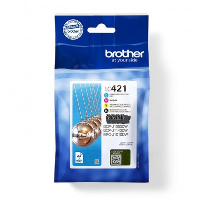 LC421VALDR LC421VALDR Brother LC421 VALUE BP INK & DR SEC TAG - MOQ 4