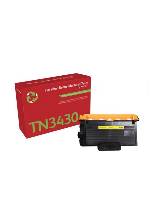 006R03617 006R03617 Xerox Ay Remanufactured Everyday Black Remanufactured Toner By Xerox Replaces Brother Tn3430, Standard Ca...