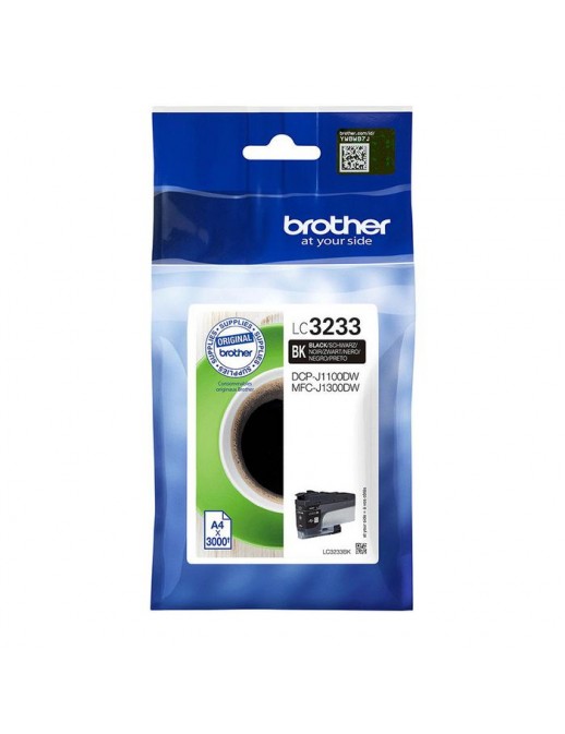 LC3233BK LC3233BK Brother Lc-3233Bk Ink Cartridge 1 Pc(S) Original Standard Yield Black
