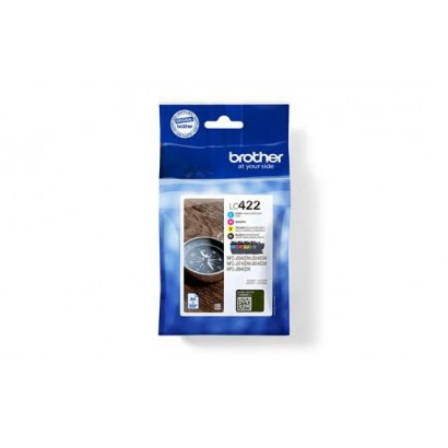 LC422VALDR LC422VALDR Brother LC422 VALUE BP INK & DR SEC TAG (BH19MB) - MOQ 4
