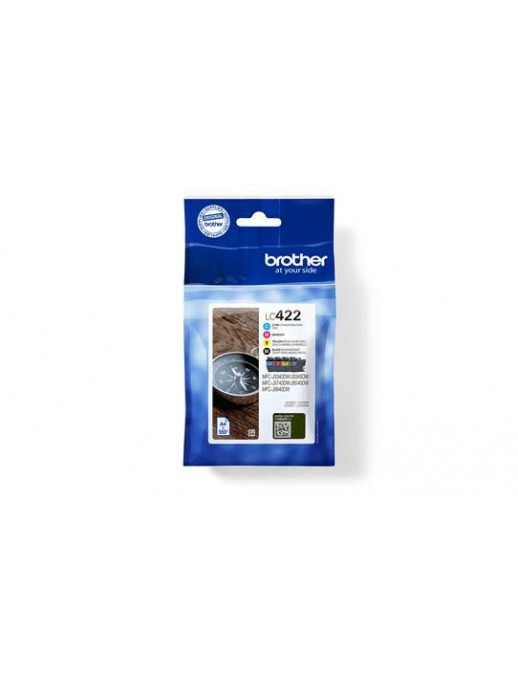 LC422VALDR LC422VALDR Brother LC422 VALUE BP INK & DR SEC TAG (BH19MB) - MOQ 4