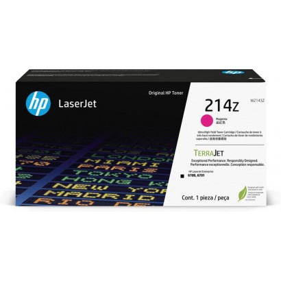W2143Z W2143Z HP 214Z Ultra High Yield Magenta Original Laserjet Toner Cartridge