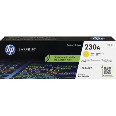 W2302A W2302A HP 230A Yellow Original Laserjet Toner Cartridge