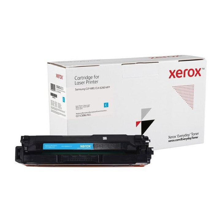 006R04313 Xerox Everyday Cyan Toner Compatible With Samsung Clt-C506L, High Yield 006R04313 Xerox Everyday Cyan Toner Compatible With Samsung Clt-C506L, High Yield