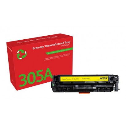 006R03805 006R03805 Xerox Everyday Yellow Toner Compatible With Hp Ce412A