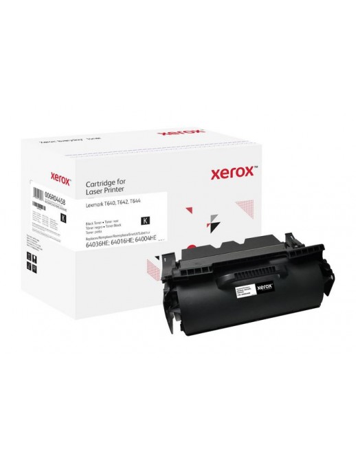 006R04458 006R04458 Xerox Everyday Black Toner Compatible With Lexmark 64036He 64016He 64004He, High Yield