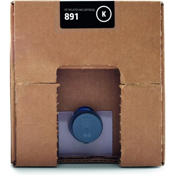 G0Y75A HP 3M 891 10-Liter Black Latex Ink Cartridge G0Y75A HP 3M 891 10-Liter Black Latex Ink Cartridge