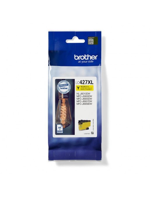 LC427XLY LC427XLY Brother LC-427XLY ink cartridge 1 pc(s) Original High (XL) Yield Yellow
