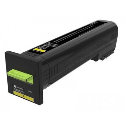 72K20Y0 72K20Y0 Lexmark 8K Yellow Return Program Toner Cartridge (CS820, CX8xx)