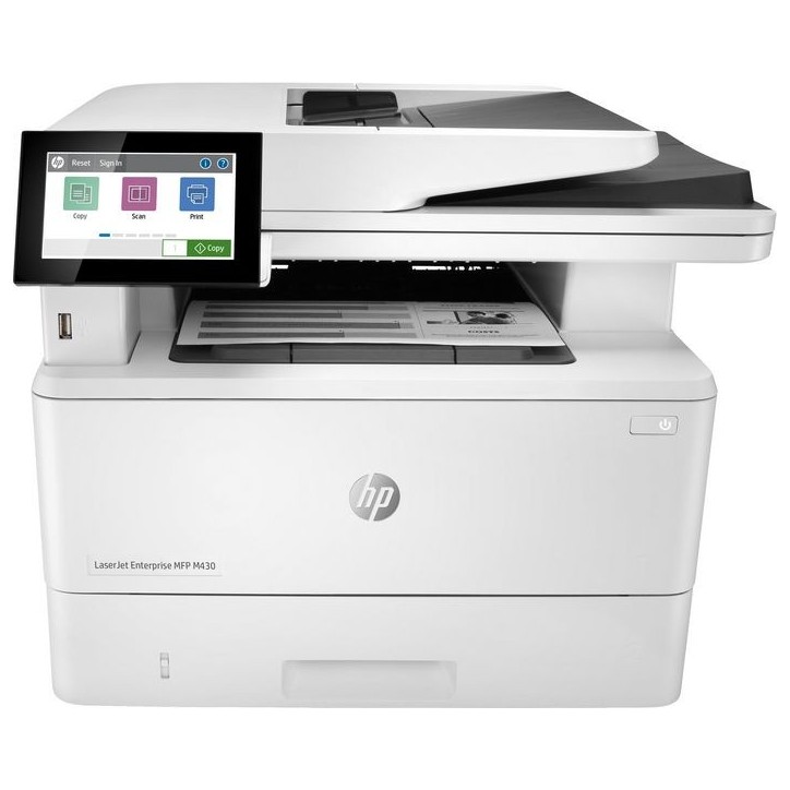 3PZ55AB19 HP LaserJet Enterprise MFP M430f, Laser, 600 x 600dpi, 63ppm, 2000MB, USB, LCD, 4.3" 3PZ55AB19 HP LaserJet Enterprise MFP M430f, Laser, 600 x 600dpi, 63ppm, 2000MB, USB, LCD, 4.3"