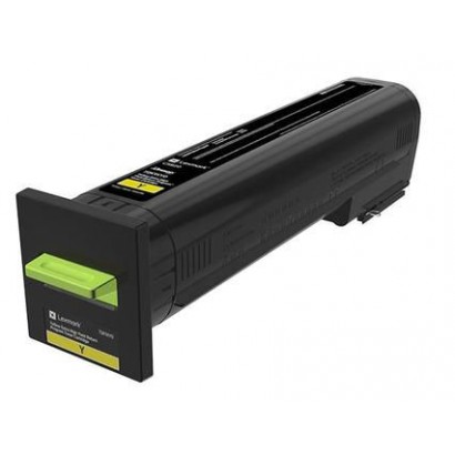 72K2XY0 72K2XY0 Lexmark 22K Yellow Return Program Toner Cartridge (CS820)