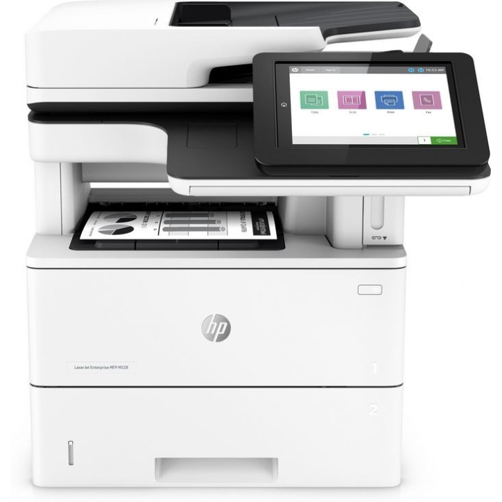 1PV65AB19 HP LaserJet Enterprise MFP M528f, Laser, 1200 x 1200dpi, 43ppm, A4, 1200MHz, 1250MB, USB, LCD, 8?