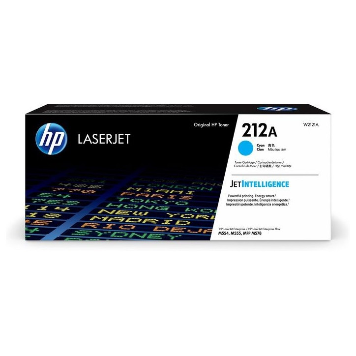 W2121A HP 212A Cyan Original LaserJet Toner Cartridge W2121A HP 212A Cyan Original LaserJet Toner Cartridge