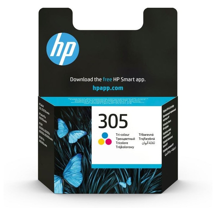 3YM60AEUUS HP 305 Tri-color Original Ink Cartridge