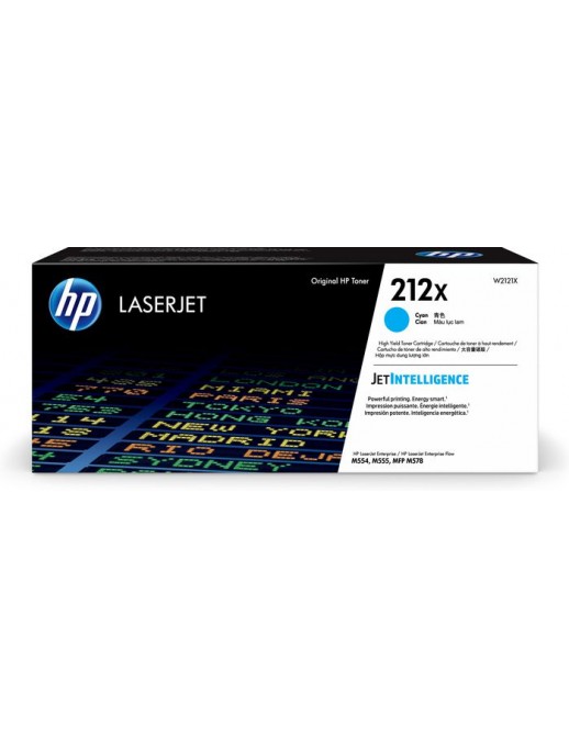 W2121X W2121X HP 212X High Yield Cyan Original LaserJet Toner Cartridge
