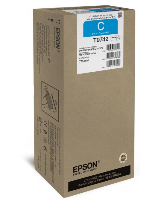C13T974200 C13T974200 Epson Cyan XXL Ink Supply Unit