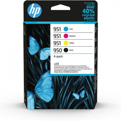 6ZC65AE#301 6ZC65AE301 HP 950 Black/951 Cyan/Magenta/Yellow 4-pack Original Ink Cartridges