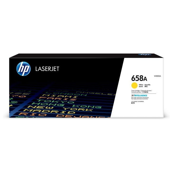 W2002A HP 658A Yellow Original LaserJet Toner Cartridge